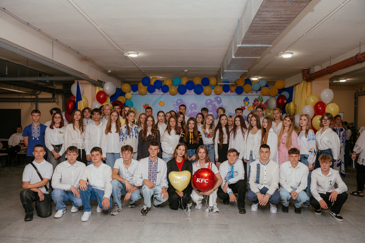 Безпека для освіти: KFC та savED облаштували укриття для школярів Балаклії