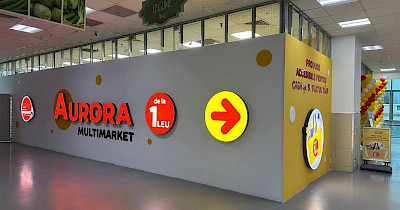 В Бухаресте открылся первый магазин Aurora – 50-й магазин сети в Румынии