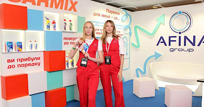 Afina Group на RAU Expo 2025 презентувала Sarmix — український бренд, що формує нові стандарти у категорії побутової хімії