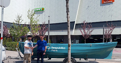 ТРЦ Respublika Park профінансував виготовлення човна «Ял-6» для реабілітації ветеранів