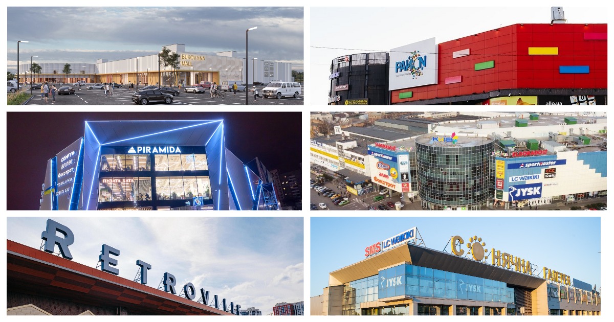 Новини ТРЦ: Bukovyna Mall, Київ, Neo Plaza, РайON, Retroville та інші