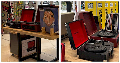 Мережа Akvarel створила світ вінілу в столичному ТРЦ Respublika Park