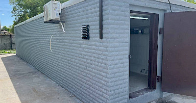 Новые укрытия для логистических центров Auchan Украина