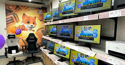 Фокстрот провів реформат магазину в Ужгороді та відновлює роботу в Броварах (+фото)