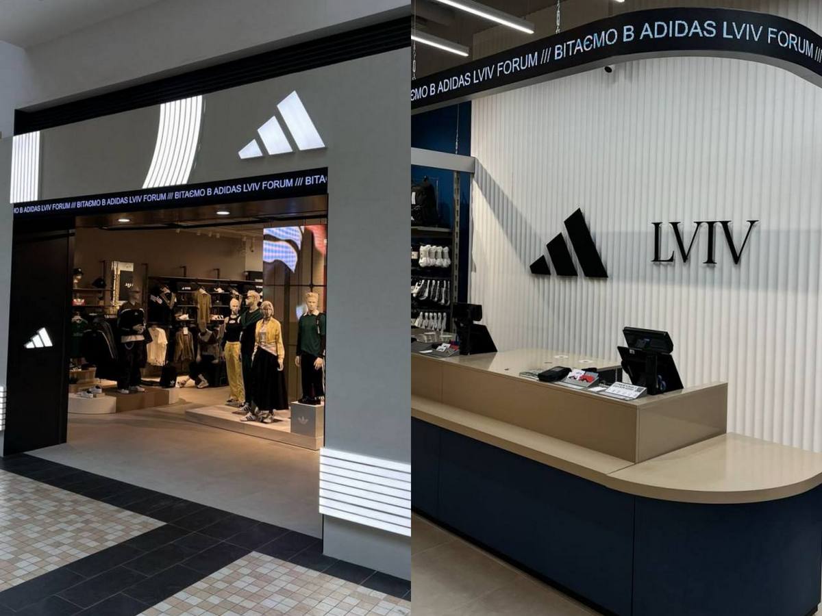 Opening of new Adidas flagship store in Lviv in Forum Lviv Shopping Centre
