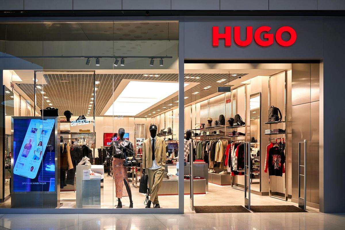 Ultra-modern design and digital innovations: Hugo opens in a new format at Respublika Park Mall
