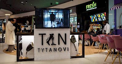A Social Coffee Shop Tytanovi by War Veterans Opens at Respublika Park Mall