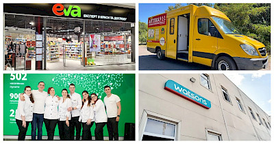 Новини drogerie&health: Мережа Подорожник, Eva, Аптека 9-1-1, Watsons Україна