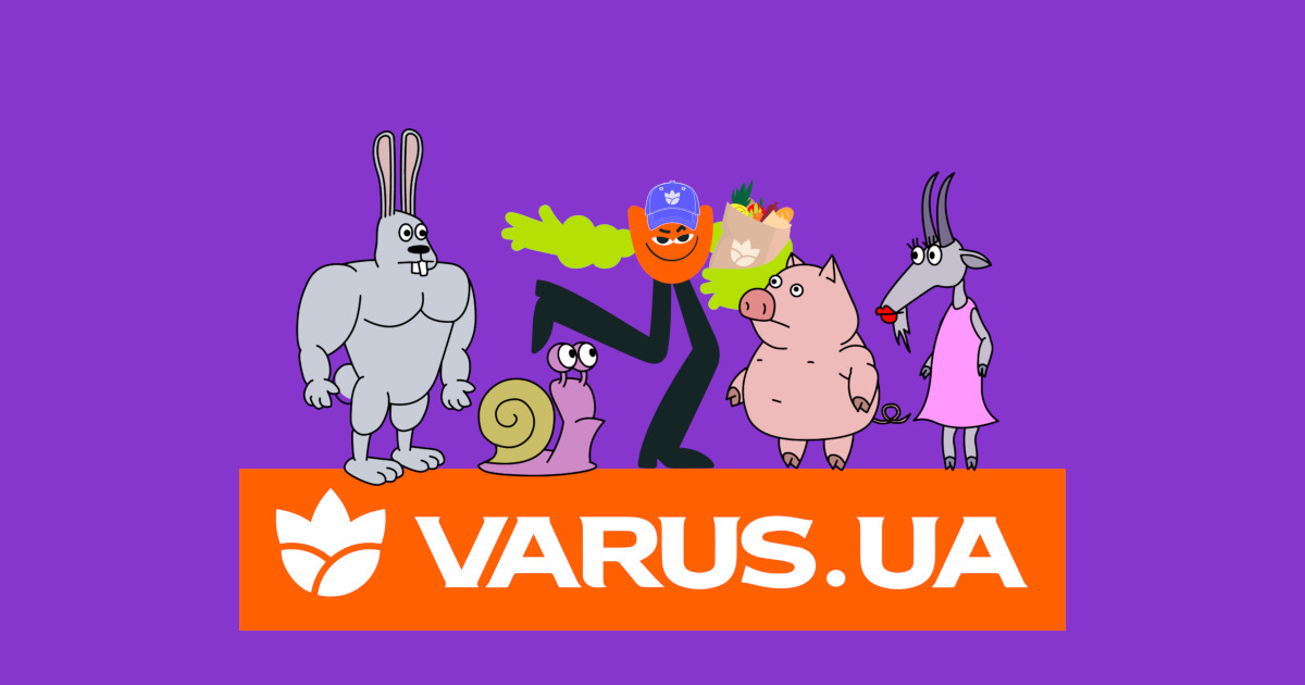 Varus.ua запустив серію анімаційних роликів про доставку продуктів