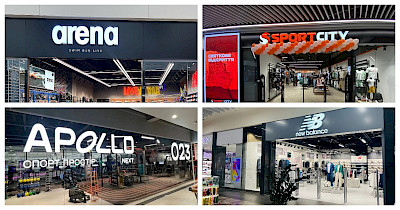 Огляд sport & outdoor: Apollo Next, Sport City, Arena та інші