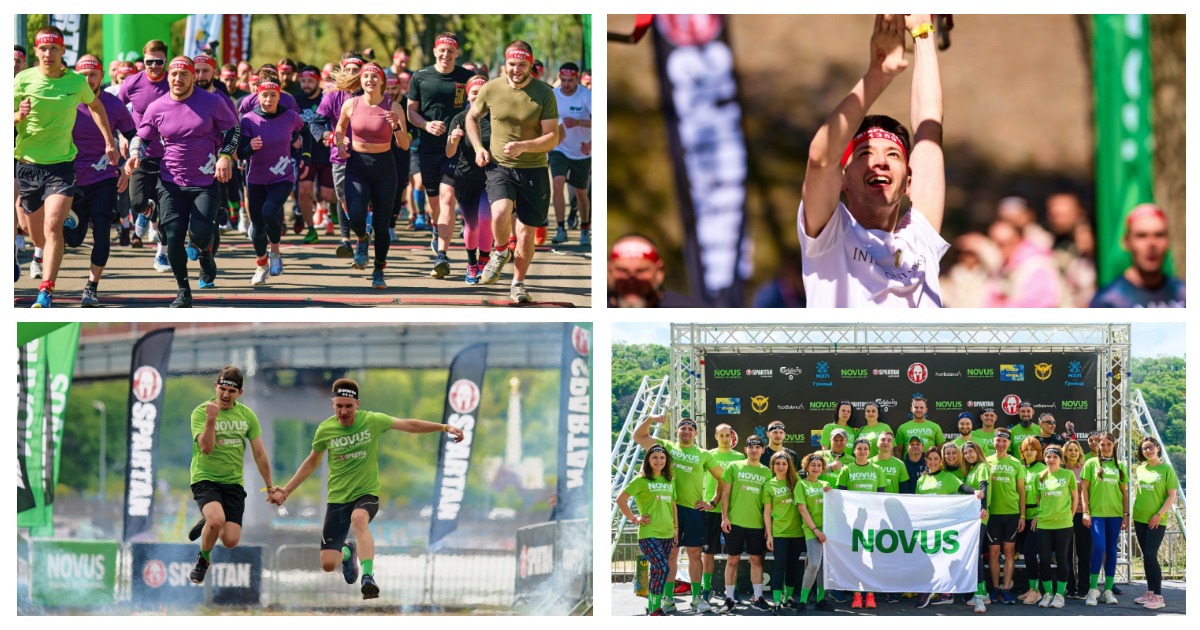 Spartan Kyiv за підтримки Novus зібрав понад 3 млн грн на потреби ГУР під час благодійного забігу