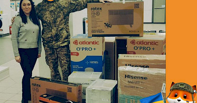 «Допомога нашим»: 2 года Фокстрот ежедневно выдает 11 гаджетов в поддержку Сил обороны