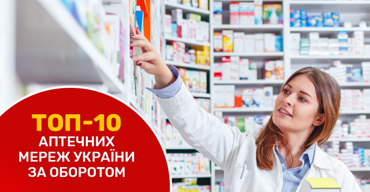 Топ-10 аптечных сетей по товарообороту и другие итоги фармрынка-2023