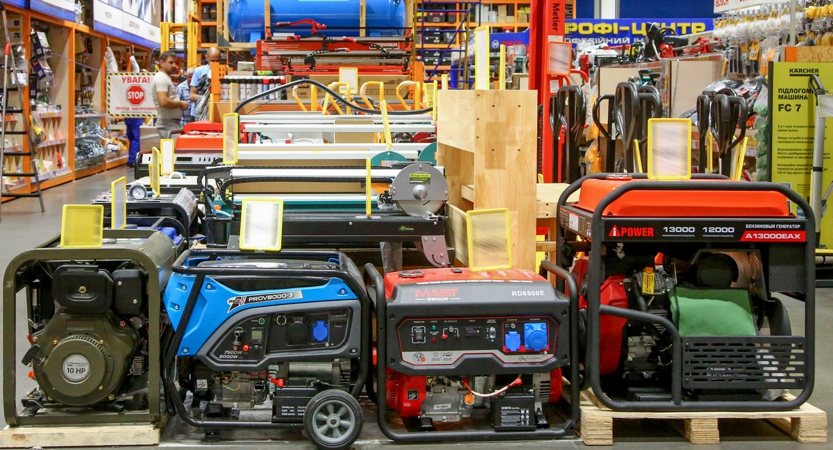 В Украине снова растет спрос на генераторы и зарядные станции – данные Эпицентр