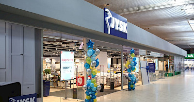 JYSK открыл обновленный магазин в киевском ТЦ Аркадия (+фото)