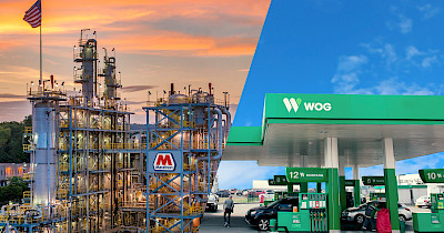 Сеть АЗК WOG наладила регулярные поставки дизельного горючего из США