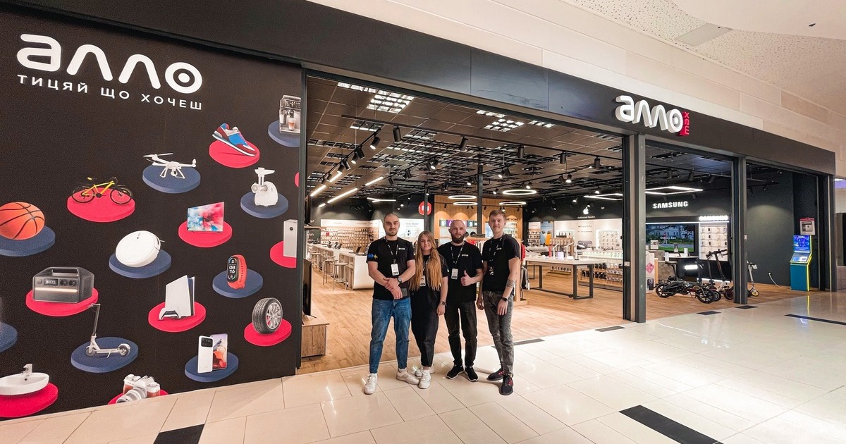 Алло МАХ в ТРЦ Riviera в Одессе возобновил работу спустя год после ракетной атаки