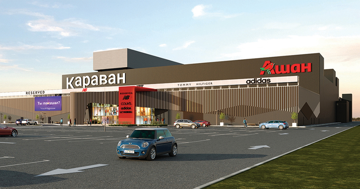 Компанія DCH I&RE з вересня 2023 року розпочинає роботи по повному відновленню ТРЦ Караван у Харкові