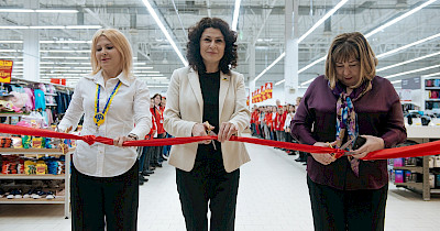Возвращение в Одессу: Auchan Украина переоткрыл свой магазин в ТРЦ Riviera (+фото)