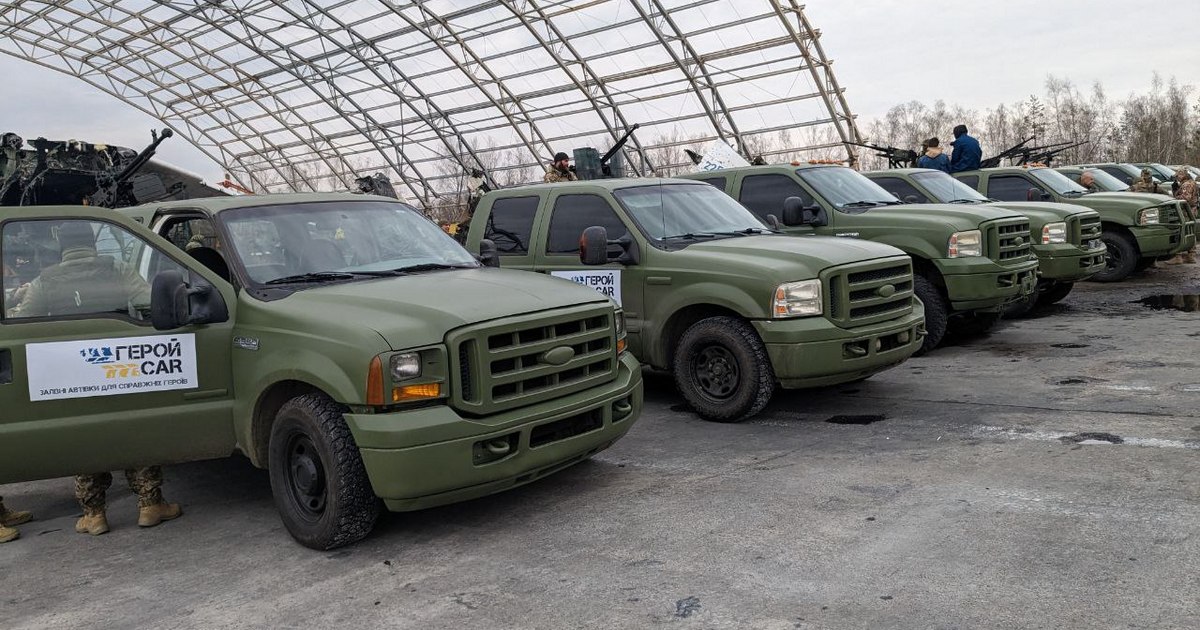 Стартував автомарафон для ЗСУ від проекту ГЕРОЙCAR