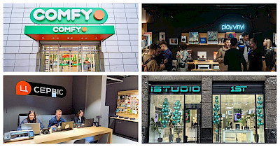 Обзор новостей магазинов техники: “Техно Їжак”, Comfy, iSTUDIO, Фокстрот, MOYO, Rozetka, Eldorado