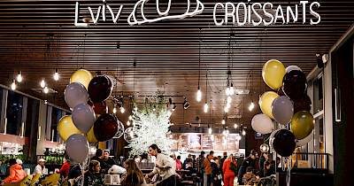 Сеть Lviv Croissants в Киеве открыла свое самое большое заведение (+фото)