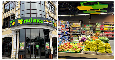 Мережа Пчілка маркет відкрила відновлений магазин в Ірпені