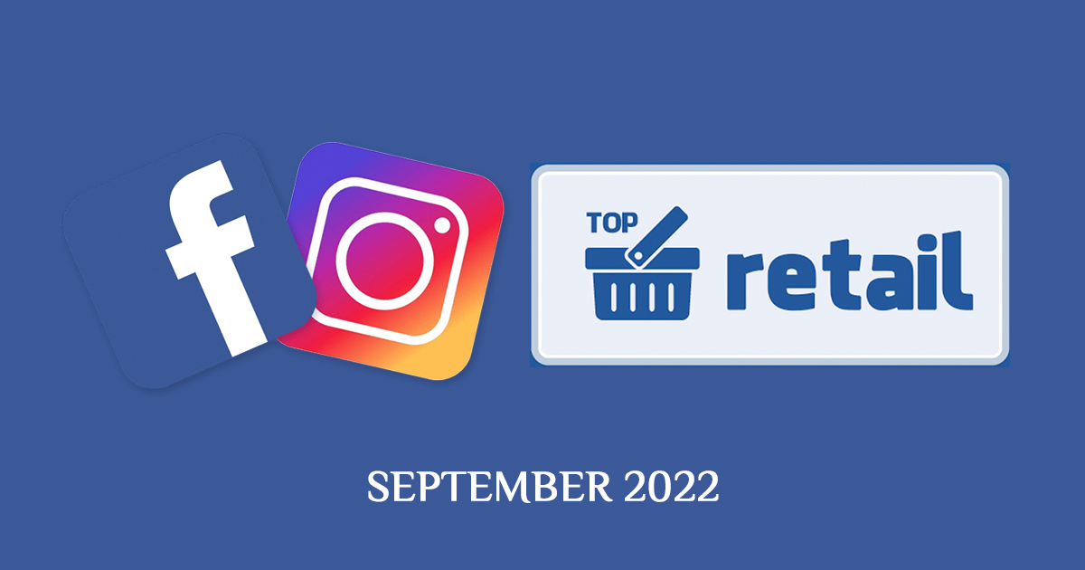 Перші серед найбільших: як змінився топ-20 сторінок рітейлерів у Facebook та Instagram за півроку