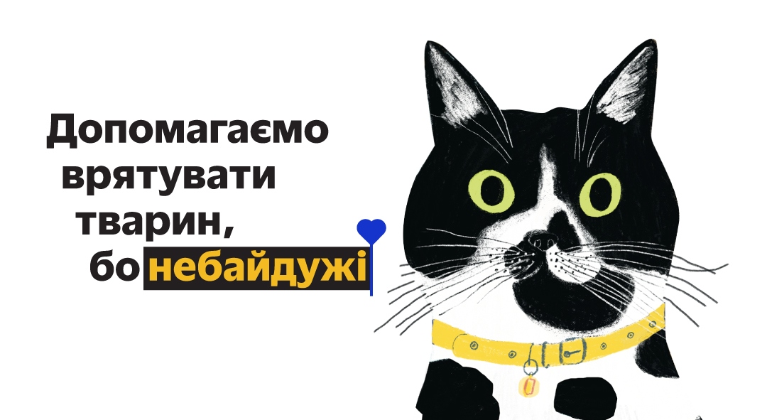 MasterZoo and UAnimals, with the support of Visa, initiated a fundraiser for the treatment and nutrition of war-affected animals