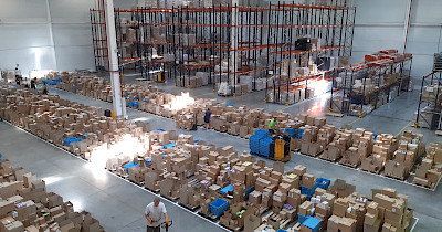 Watsons resumed a warehouse in Kyiv after being destroyed by rocket attacks