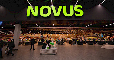 Сеть Novus возобновляет работу магазина в ТРЦ и БЦ Retroville на Виноградаре (фотообзор)