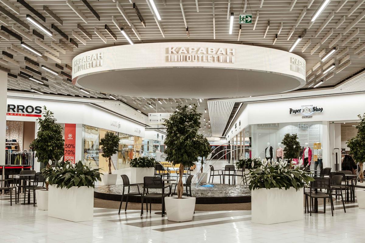 Перелік магазинів та брендів, що працюють в ТРЦ Караван Києва та Дніпра