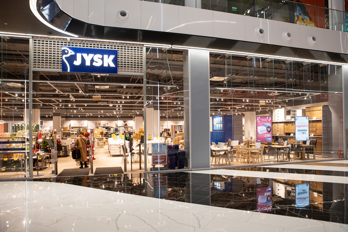Потрійне відкриття в JYSK та святкування 1000-го магазину у форматі 3.0