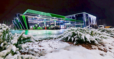 В Яремче открылся новый ультрасовременный АЗК сети UPG