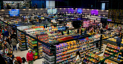 Супермаркет Семья в Бахмуте – еда и искусство рядом