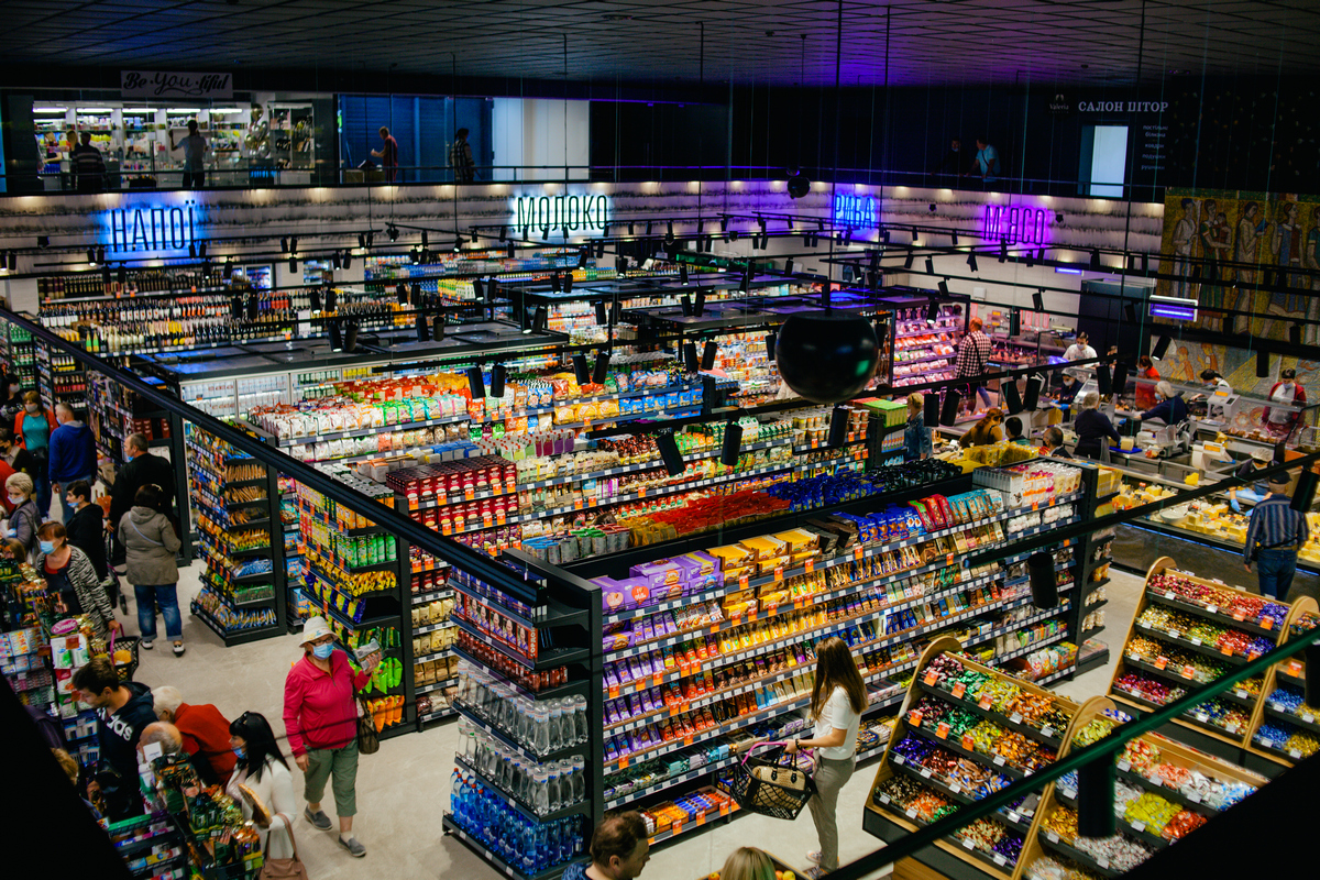 Супермаркет Семья в Бахмуте – еда и искусство рядом