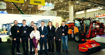 Теперь и на украинском рынке: Karcher впервые представила коммунальную машину Holder S 130