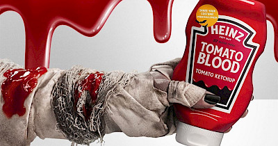 Реклама недели: кровавый кетчуп Heinz, мантра бизнеса от ПриватБанк и суперсила от Киевстар