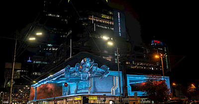 В столичном ТРЦ Gulliver появилась самая большая 3D-инсталляция в Европе