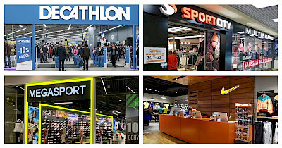 Огляд sport & outdoor: Decathlon, Delta Sport, Megasport, Sport City, Puma та інші