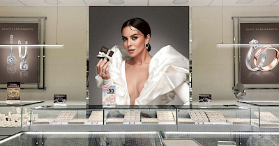 Все в золоті: ювелірний бренд Золотий Вік відкрив магазин нового формату в Дніпрі