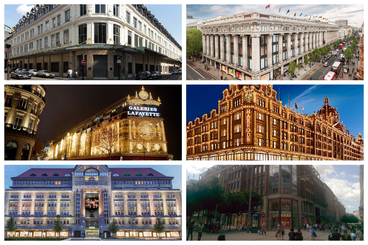 Прародители торговых центров: топ-10 самых известных универмагов мира