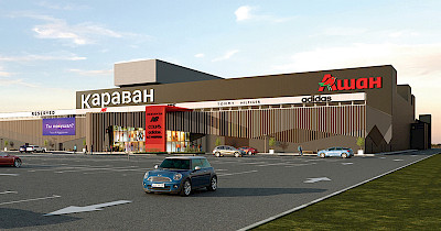 DCH Infrastructure & Real Estate реконструирует ТРЦ Караван в Харькове