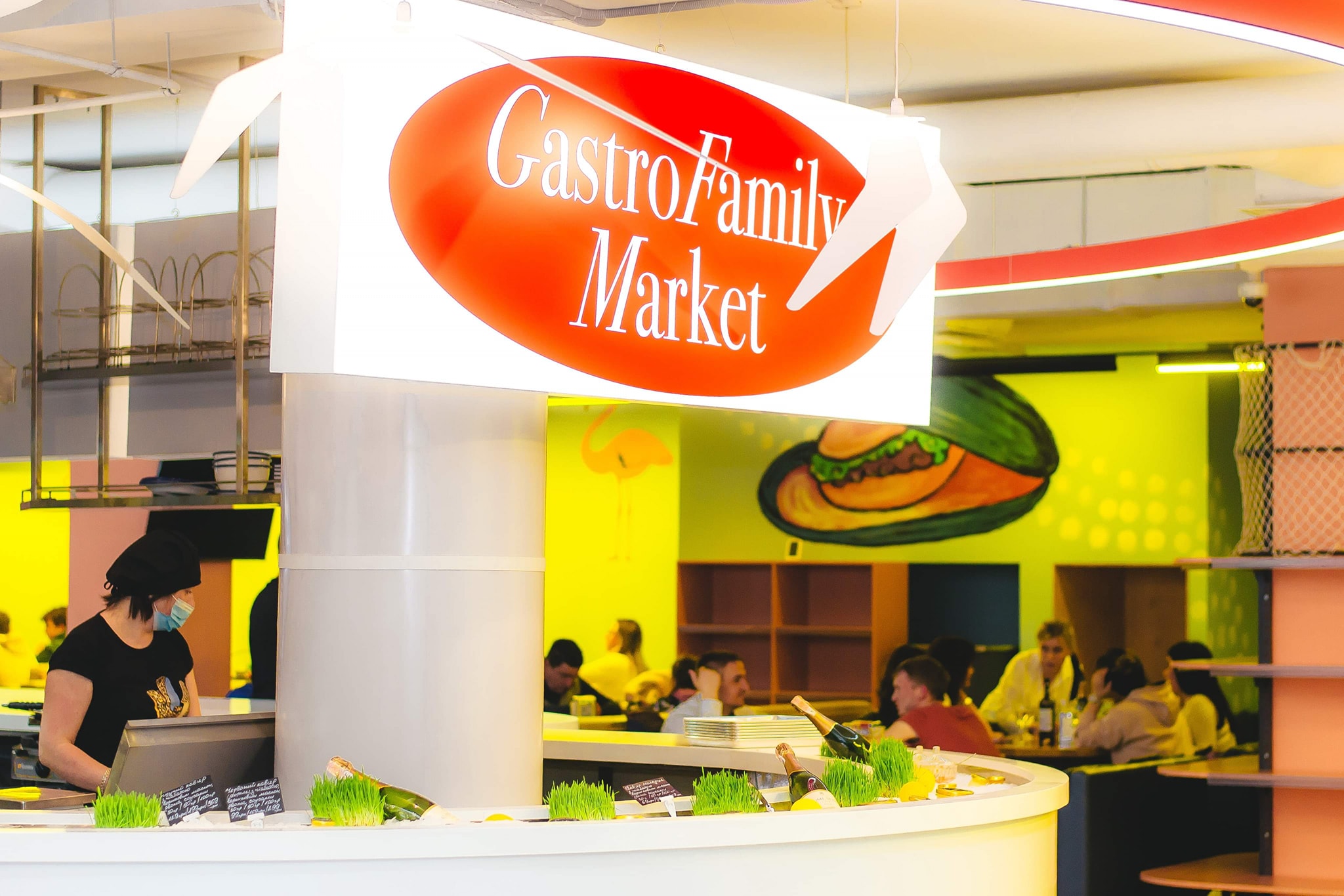 Дмитро Борисов відкрив фуд-хол Gastrofamily Food Market на Оболоні (+фото)