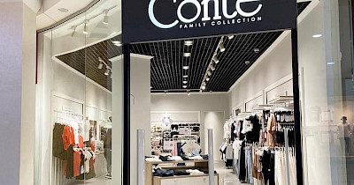 Білоруський бренд Conte відкрив магазин в ТРЦ Sky Mall