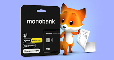 Фокстрот вместе с monobank запустил в сети продажу платежных карт