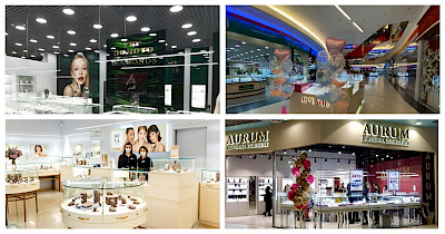 Огляд Jewelry&Accessories: Tiffany, Pandora, Укрзолото, Золота країна, Столична Ювелірна Фабрика та інші