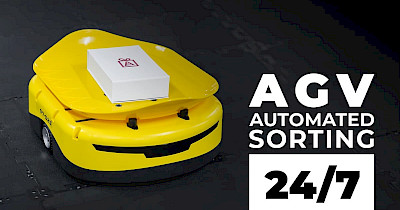 AGV: Як налагодити автоматичне сортування на складі 24/7