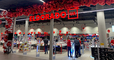 Мережа Eldorado відкрила новий магазин в ТРЦ River Mall