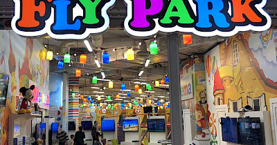 У столичному ТРЦ Dream Town відкрився інноваційний дитячий центр Fly Park, і будується один з найбільших скеледромів Європи